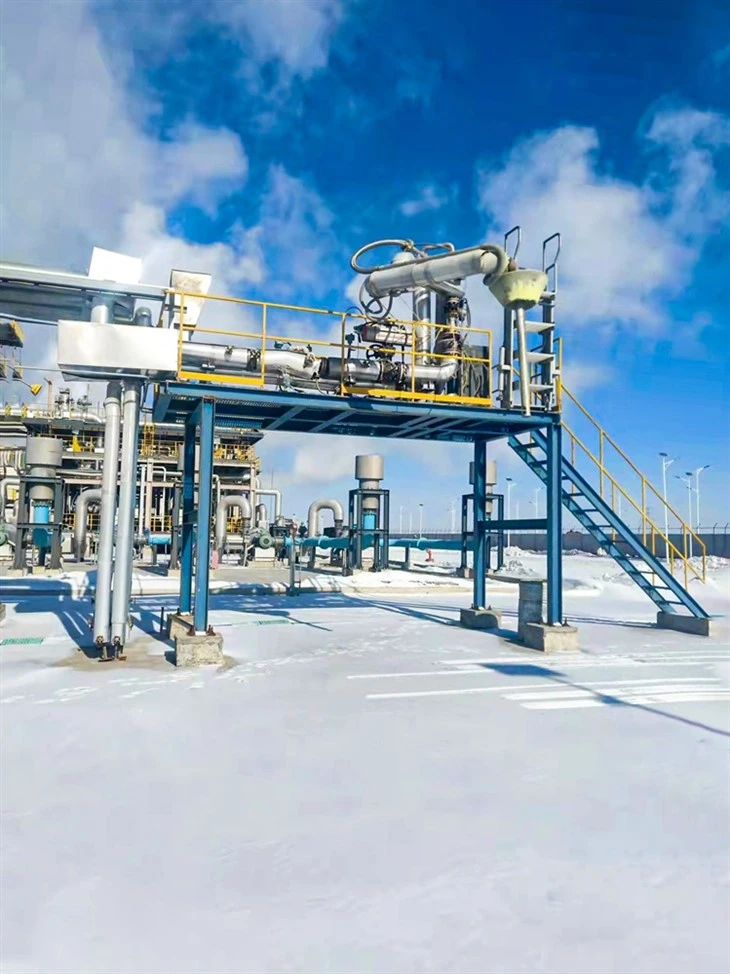 Single Side Top Loading Metering Skid