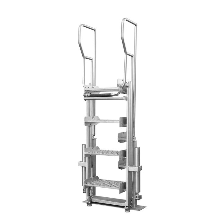 Escaliers pliants pour installation de chargement